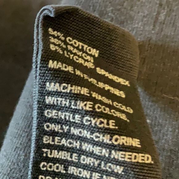 HUE Black Track Pants with Tapered Fit - Picture 4 of 6